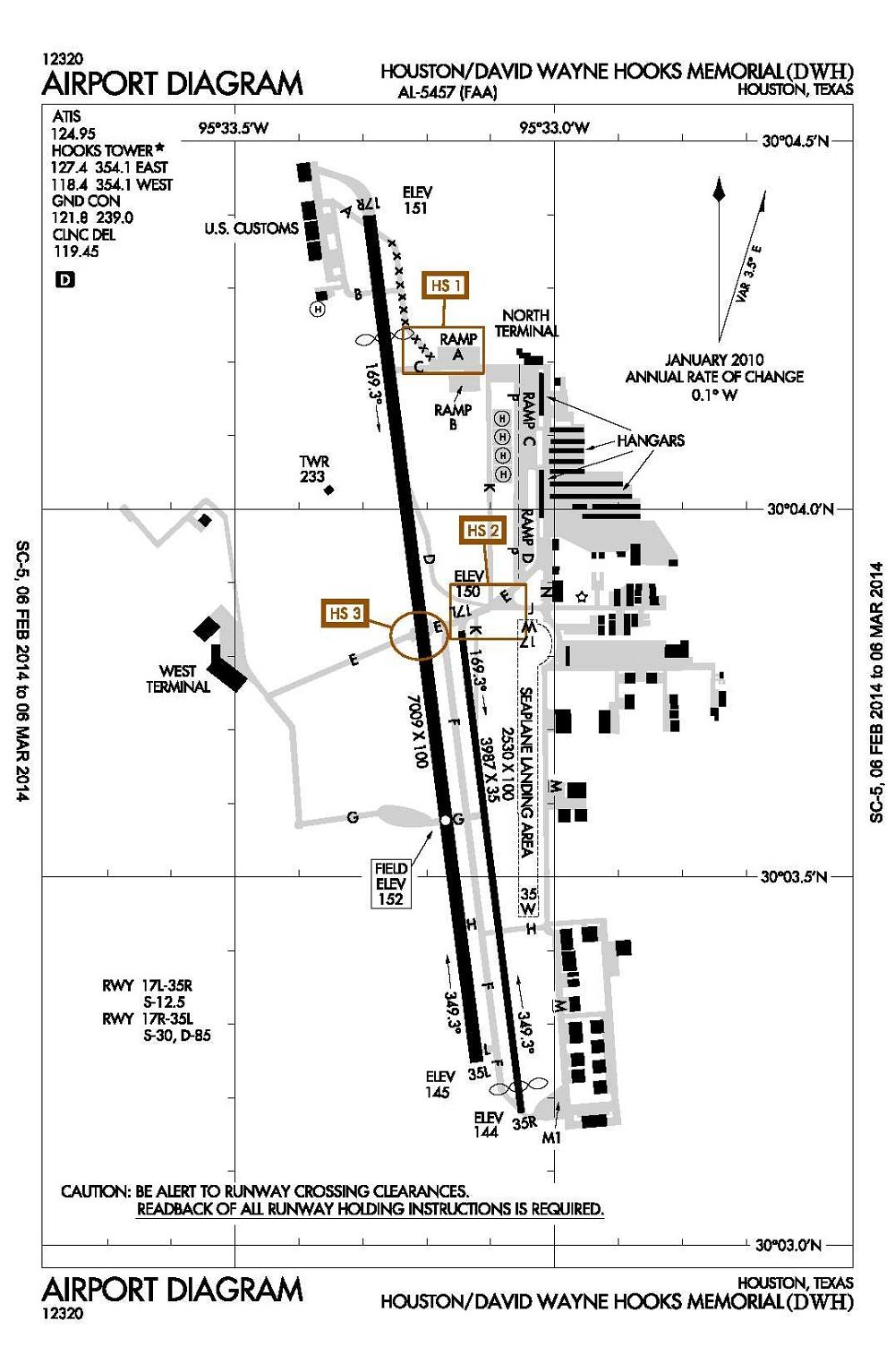 KDWH airport diagram